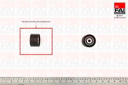 Deflection Pulley/Guide Pulley, timing belt